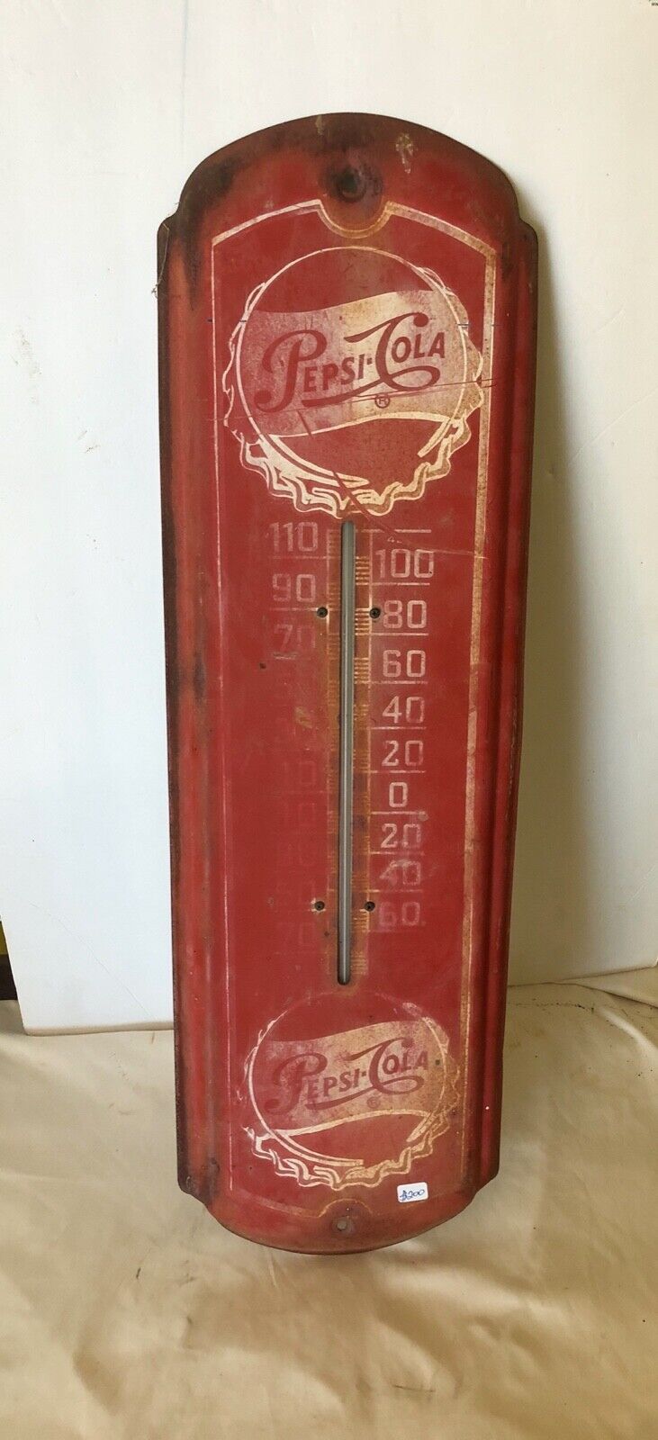 Pepsi-Cola Antique Thermometer
