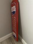 Red Vintage Pepsi Cola Bottle Cap Thermometer