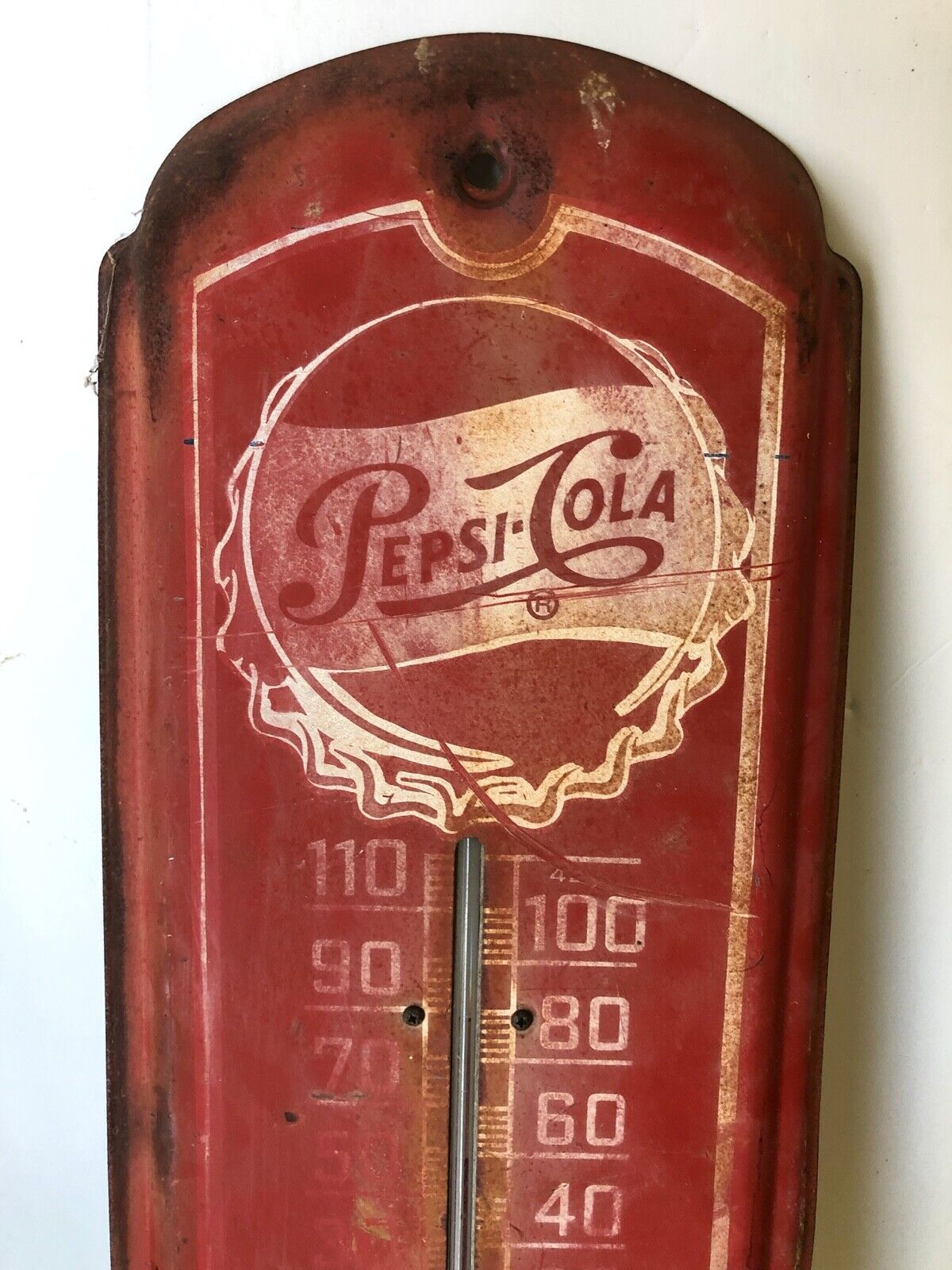 Pepsi-Cola Antique Thermometer
