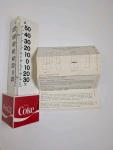 Coca-Cola Vintage Wall Thermometer Advertising Sign
