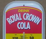 RC & Moon Pie Royal Crown Cola Thermometer Sign