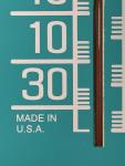 Vintage Double Cola Metal Thermometer - 7" x 28