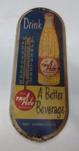 1960s Tru Ade Soda Advertising Thermometer