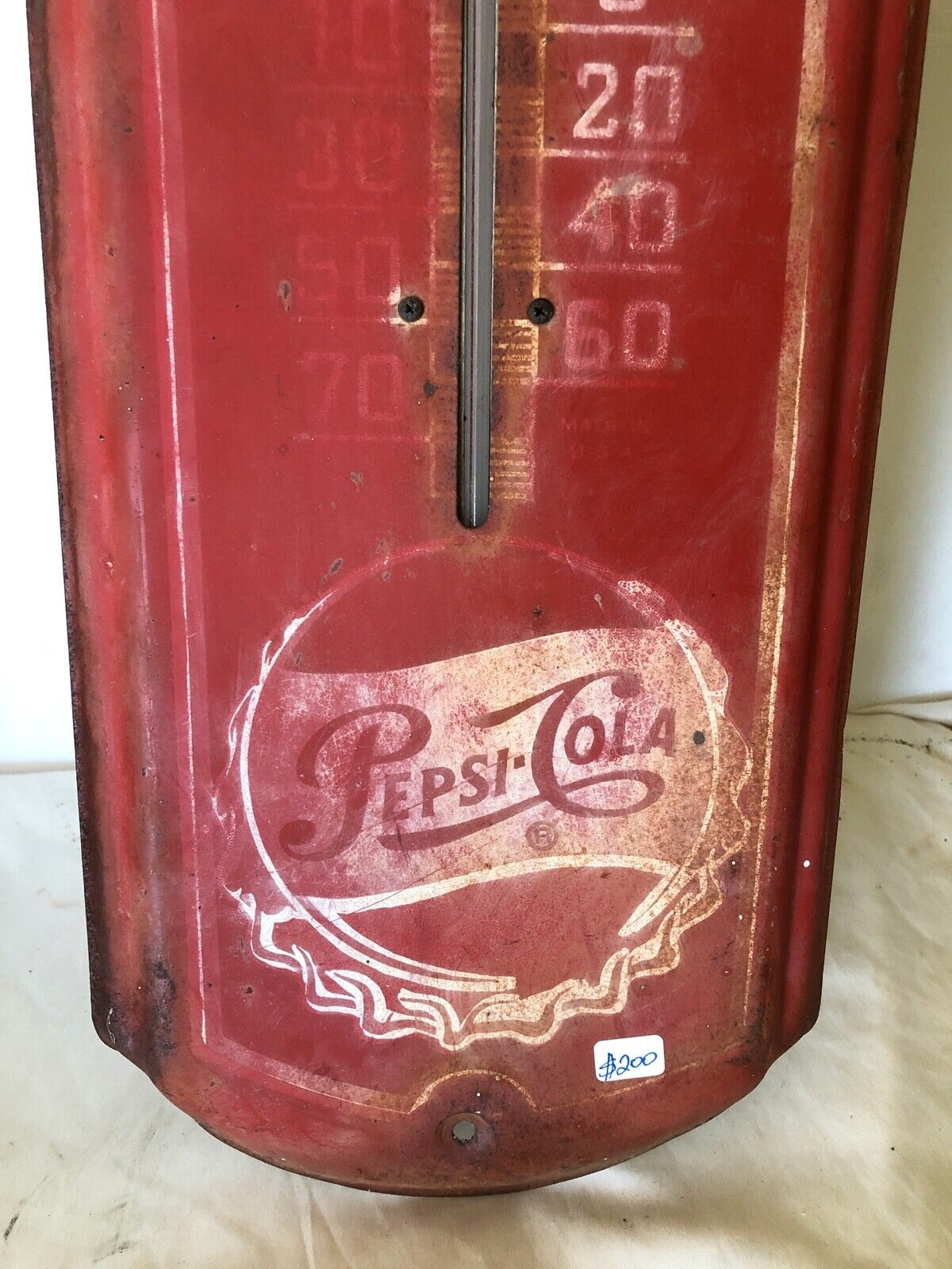 Pepsi-Cola Antique Thermometer