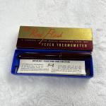 Vintage 50s Red Flash B-D Thermometer in Box