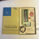 Taylor Vintage Wall Thermometer with Box