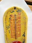Tru Ade Vintage Soda Pop Metal Thermometer Sign