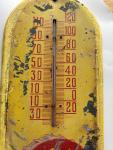 Tru Ade Vintage Soda Pop Metal Thermometer Sign