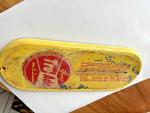Tru Ade Vintage Soda Pop Metal Thermometer Sign
