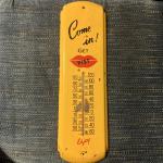 Kist Antique Metal Store Advertisement Thermometer