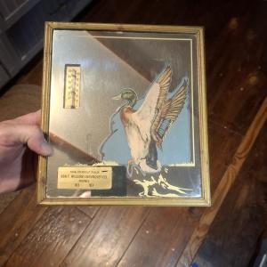 1930s Ben T. Wilson Chevrolet Mallard Duck Thermometer