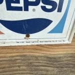 Vintage Pepsi Advertising Thermometer by Stout Industries