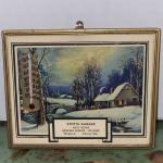 1950 Stotts Garage Advertising Thermometer for Auto Repair