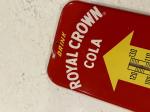 1948 Royal Crown Cola Vintage Metal Thermometer Sign