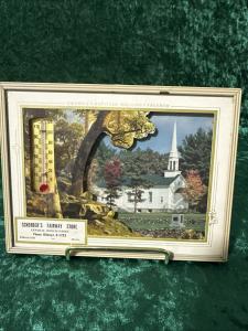Scherbers Fairway Vintage Advertising Thermometer 3-D