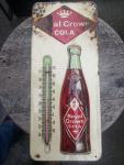 Original Royal Crown Soda Metal Thermometer