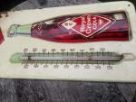 Original Royal Crown Soda Metal Thermometer