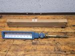 Vintage U.S. Gauge 9" Metal Glass Thermometer