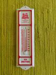 Vintage AIT Auto Parts Thermometer Sign
