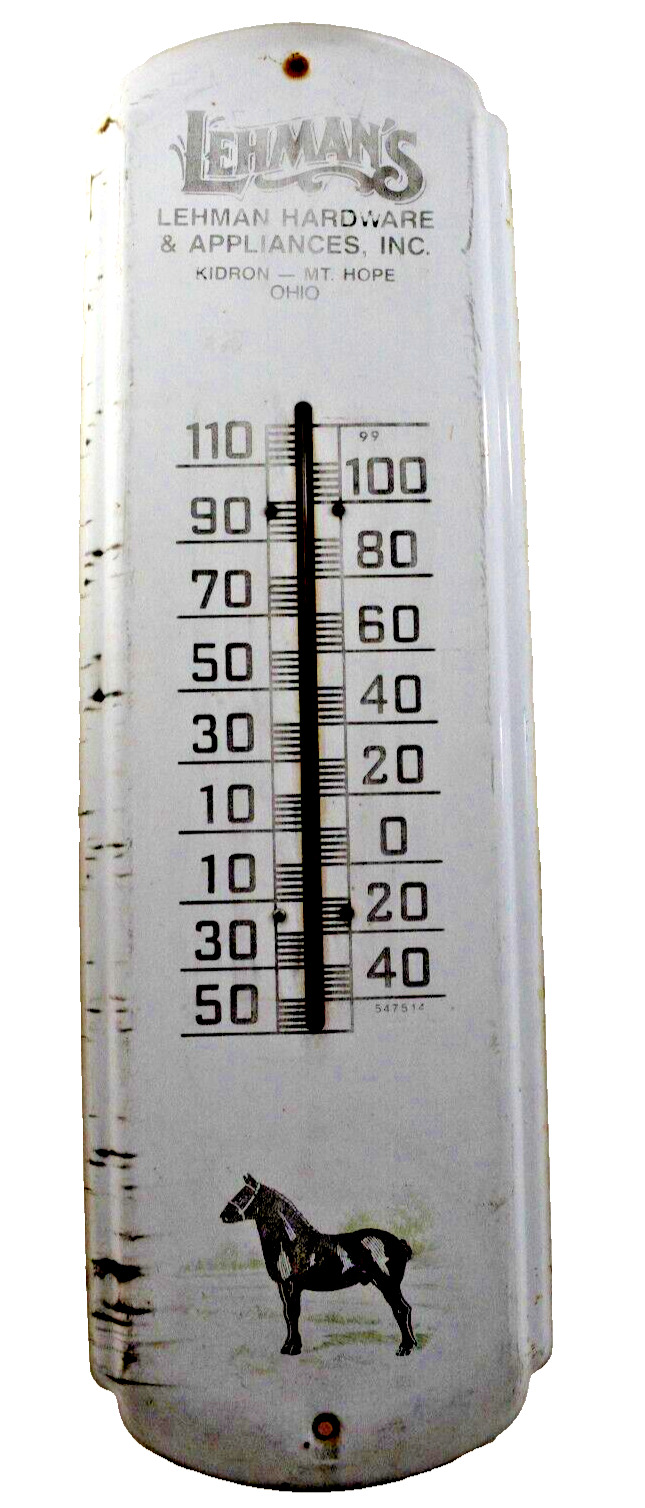 Lehman's Hardware Kidron-Mt.Hope Thermometer - 27