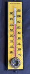 Springfield Instrument Co. Vintage Thermometer - Yellow/Black