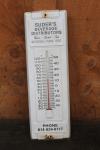 Suder's Vintage Beer & Soda Metal Thermometer