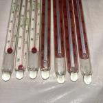 Vintage Beverage Thermometers with Unique Designs
