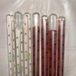 Vintage Beverage Thermometers with Unique Designs