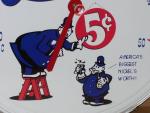 Pepsi-Cola Policemen Vintage 12" Round Thermometer