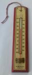 1950s Wooden Taylor Wall Thermometer - 8 Inches