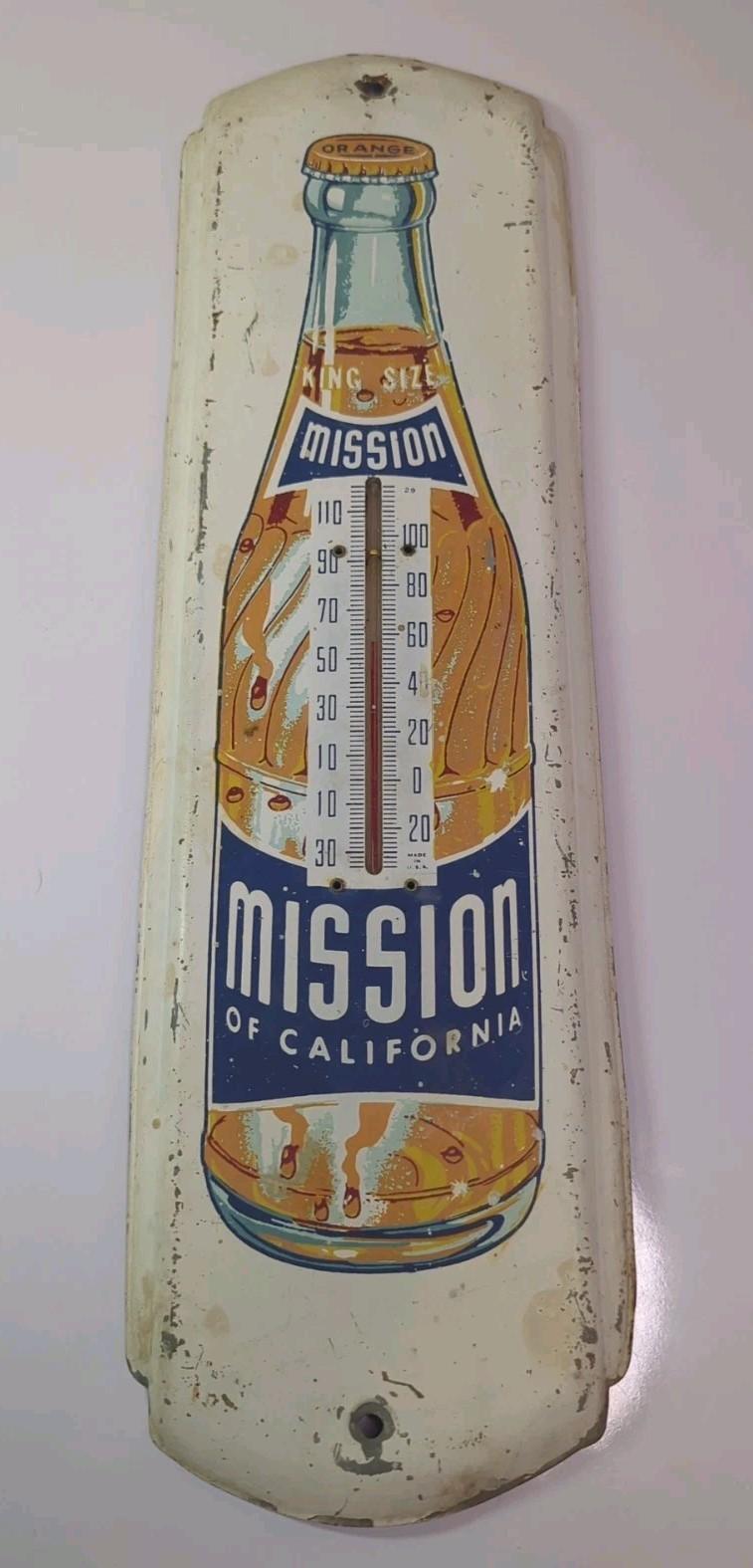 Mission of California Orange Soda Thermometer