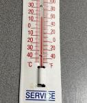 Vintage Honda Porcelain Thermometer Sign 12”