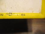1966 Original Pepsi Soda Advertising Thermometer 28x7