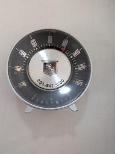 Vintage Automotive Design Desk Thermometer