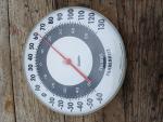 Vintage 12" Jumbo Dial Thermometer