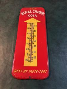 Royal Crown Cola Vintage Thermometer Sign