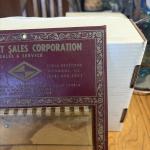 Vintage Instrument Sales Corporation Advertising Thermometer