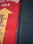 Royal Crown Cola Vintage Thermometer Sign