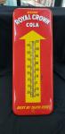 Royal Crown Cola Vintage Metal Wall Thermometer