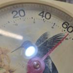 Taylor Vintage Hummingbird Yellow Thermometer 12