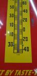 Royal Crown Cola Vintage Metal Wall Thermometer