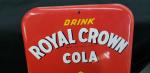 Royal Crown Cola Vintage Metal Wall Thermometer