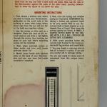 Springfield Palisades Vintage Indoor/Outdoor Thermometer