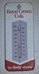 Royal Crown Cola Vintage Tin Thermometer Sign