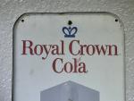 Royal Crown Cola Vintage Tin Thermometer Sign