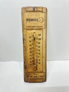 People's Beer Antique Thermometer from People's Brewing Co
