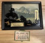 1941 Jameson Chevrolet Kremmling Cowboy Thermometer