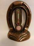 Horseshoe Vintage Tabletop Thermometer - Distressed Design