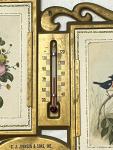 Gibbon MN Antique Advertising Thermometer with Birds