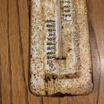 Vintage Be-Ver Builders Realtors Advertising Thermometer